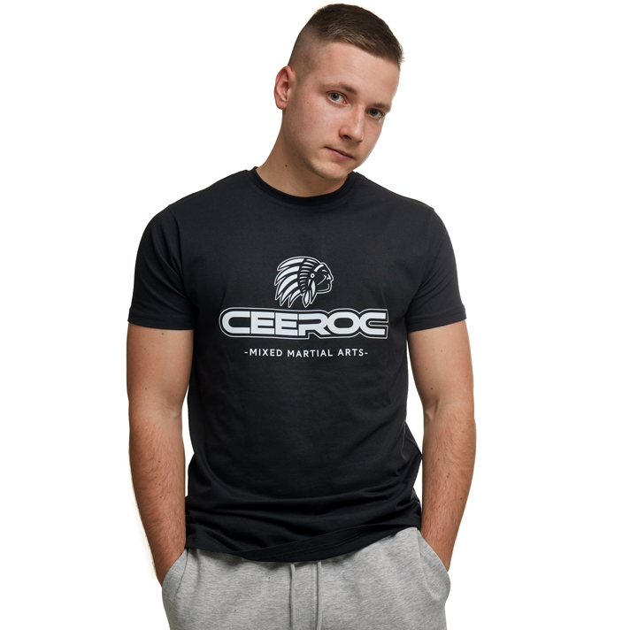 CEEROC MMA T-Shirt  Black/White