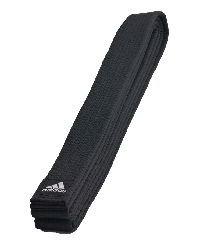 ADIDAS Wettkampfgürtel Gürtel schwarz 4 cm breit