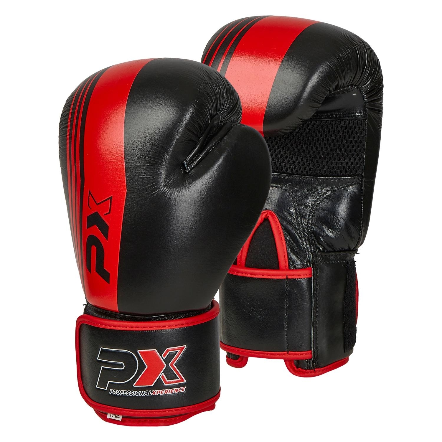 Box-Handschuhe Boxhandschuhe  8-14oz. Ju-Sports Boxhandschuhe Training rot