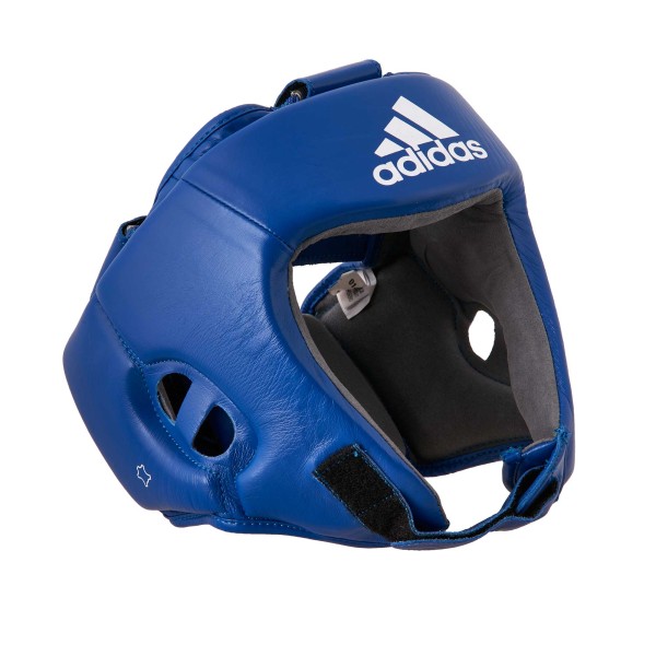 ADIDAS AIBA Boxing Kopfschutz - blau