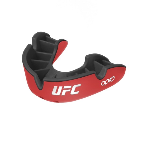 OPRO UFC MMA Mundschutz Silver 2022 rot-schwarz