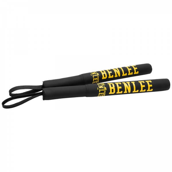 BENLEE Box Sticks Set BASTONI Black-Yellow