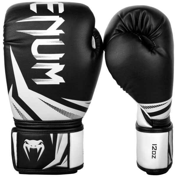 Venum Challenger 3.0 Gloves - Black/White 16oz