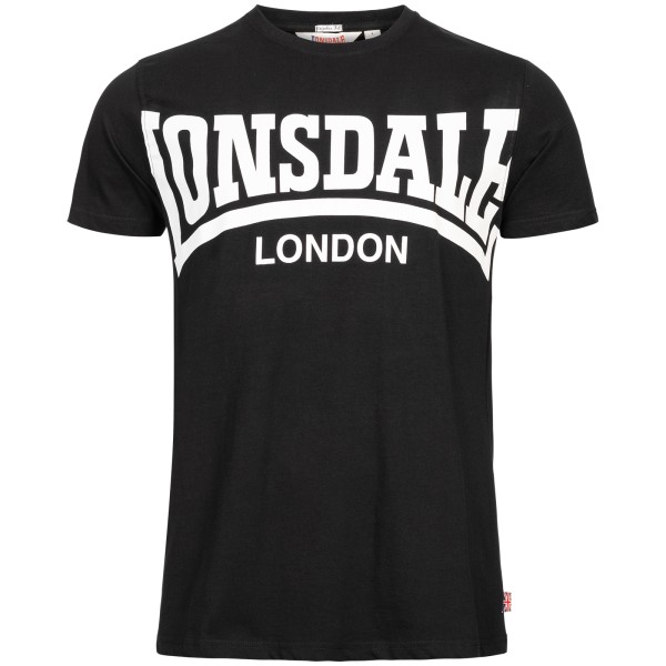 LONSDALE YORK Herren T-Shirt Black