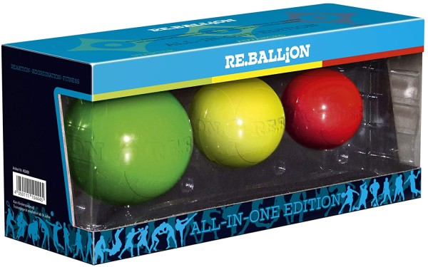 PAFFEN SPORT Re.Ballion 3er Set, Trainingsgerät für Reflextraining
