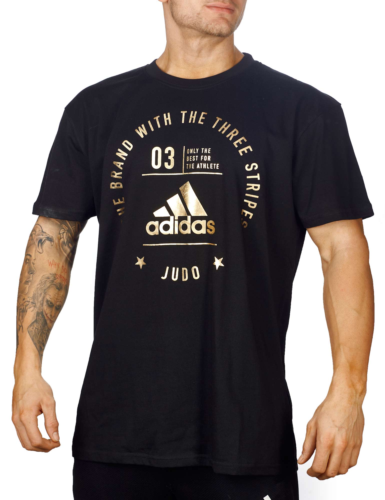 Schepsel Voorkomen vernieuwen ADIDAS T-Shirt Community Judo "Pro" black/gold | Judo Shirts & Hoodies |  Judo | Sportarten | profightshop.de