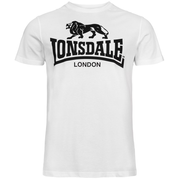 LONSDALE T-Shirt Herren LOGO White
