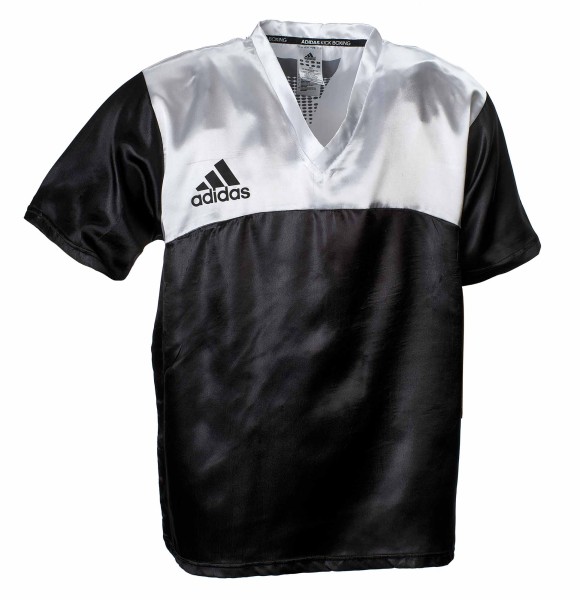 ADIDAS Kickbox-Shirt schwarz/weiß