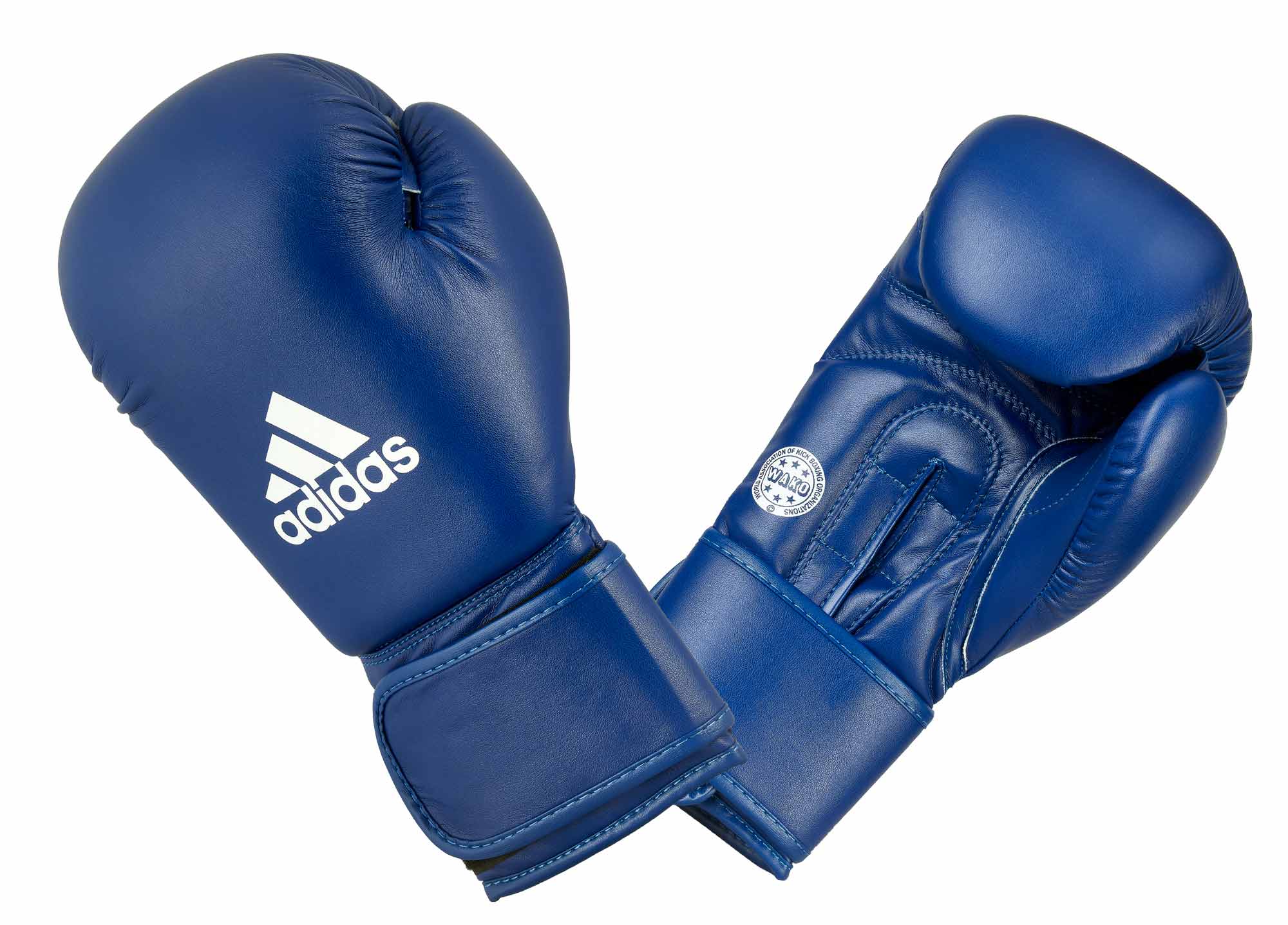 Boxhandschuhe Training Ausrüstung | Kickbox WAKO | Blau | ADIDAS Boxhandschuhe 10oz. Kickboxen Handschuhe