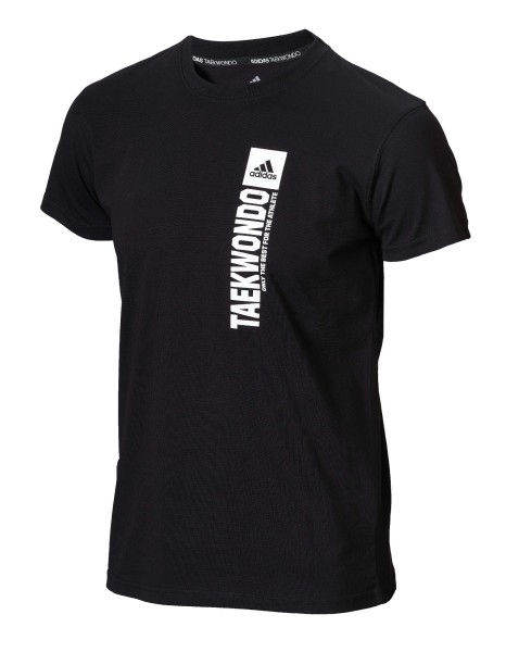 ADIDAS Taekwondo T-Shirt schwarz