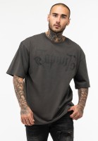 TAPOUT T-Shirt Oversize simply belive grau