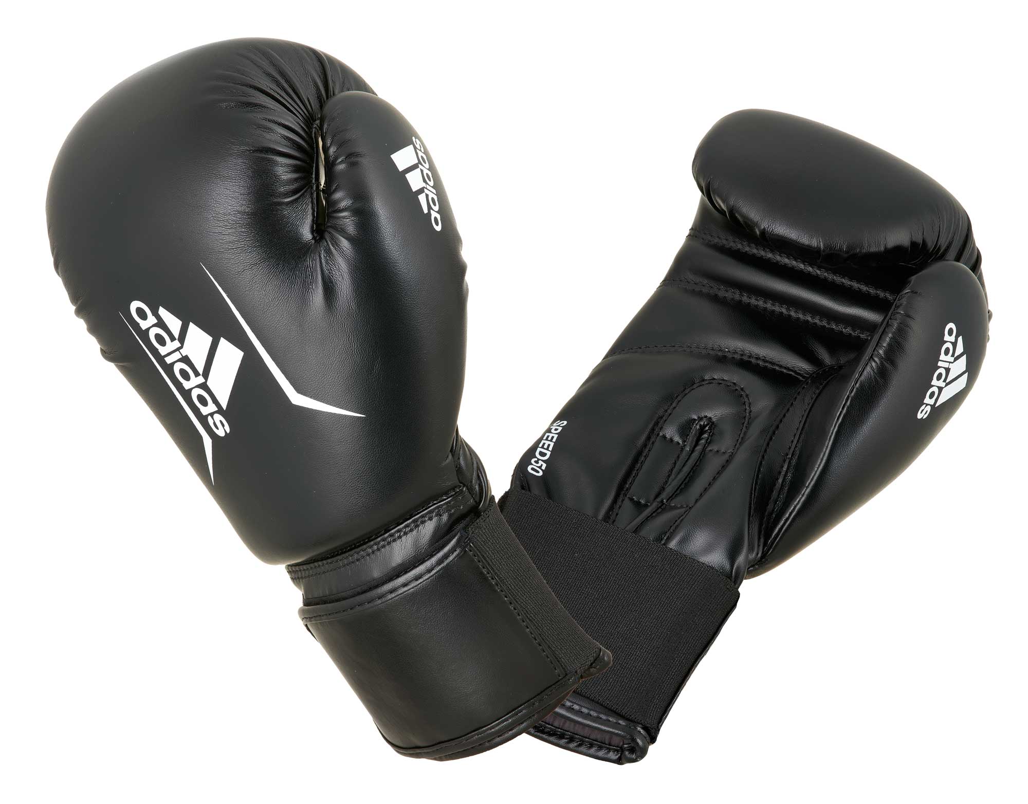 ADIDAS Kinder Boxhandschuhe Speed 50 black/white | Kickbox Handschuhe |  Boxhandschuhe | Ausrüstung