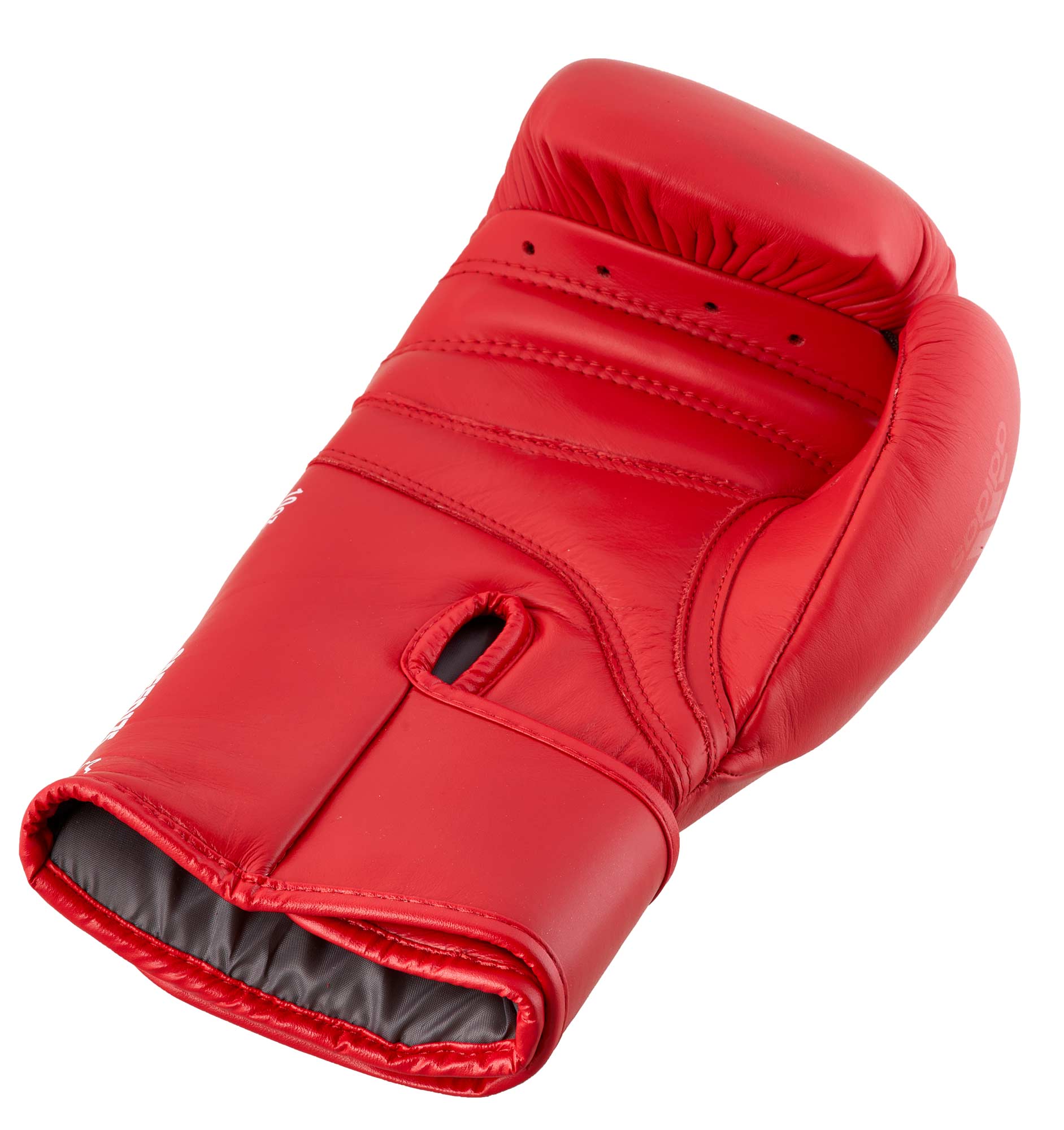 ADIDAS Speed 175 Leder zugelasssen Boxhandschuhe Boxhandschuhe WAKO Ausrüstung | Kickbox | Handschuhe | rot
