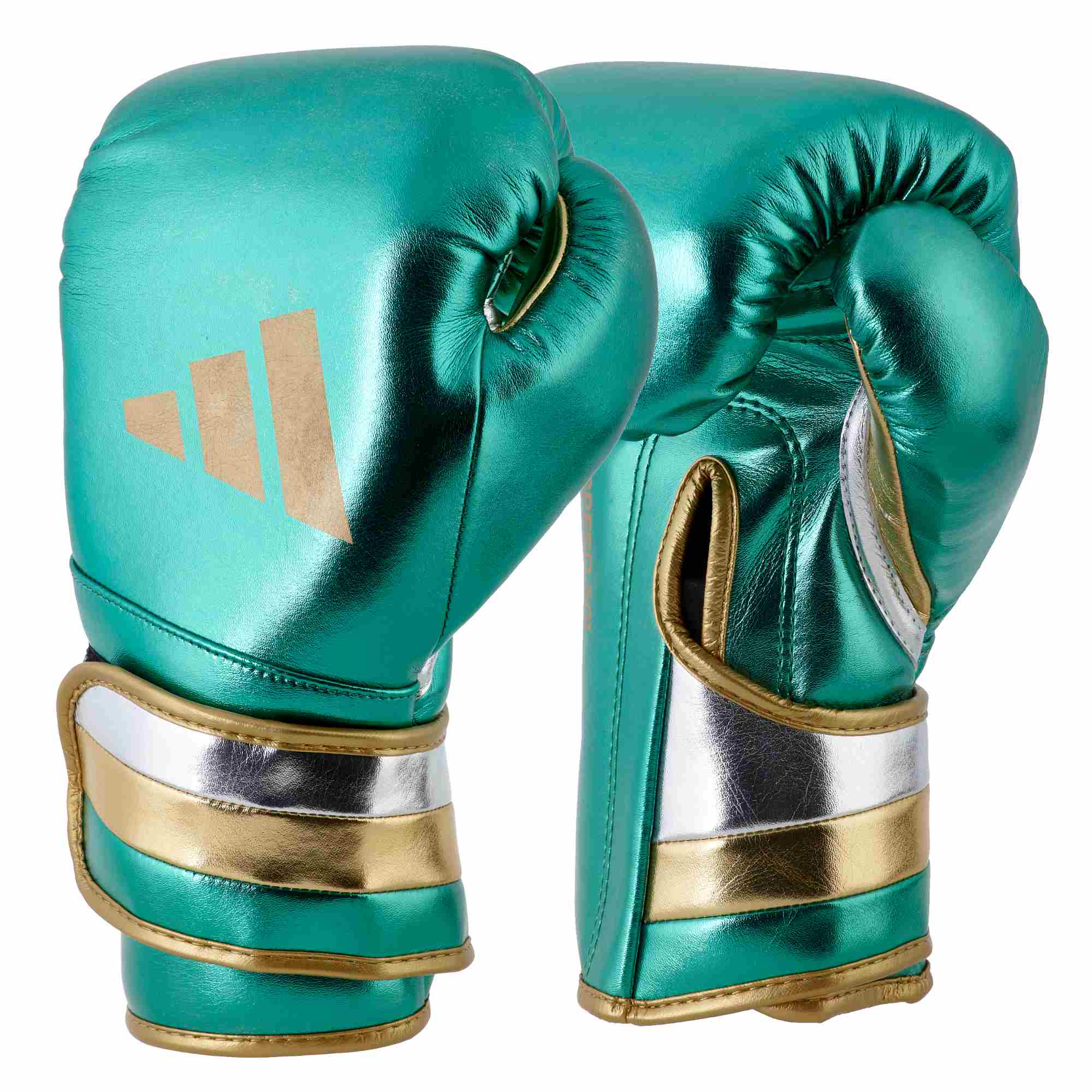 ADIDAS Boxhandschuhe Speed 500 green/gold | Kickbox Handschuhe |  Boxhandschuhe | Ausrüstung | Boxhandschuhe