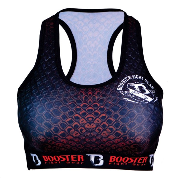 Booster Sport Top Bustier red