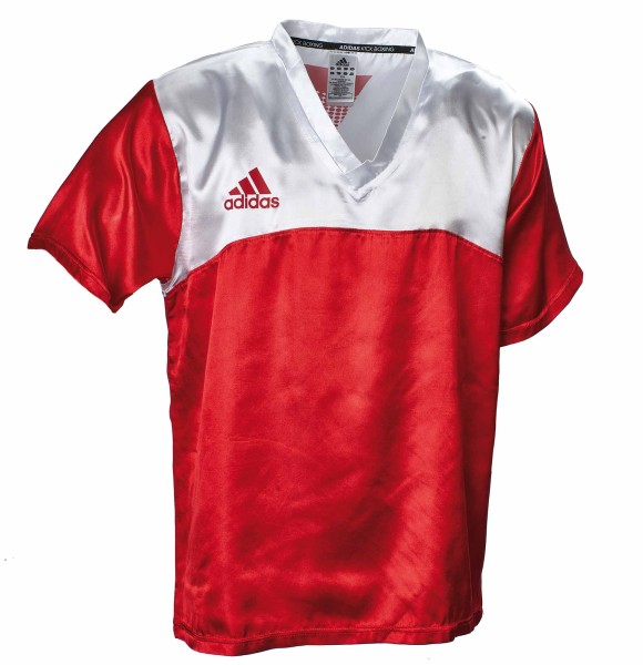 ADIDAS Kickbox-Shirt rot/weiß