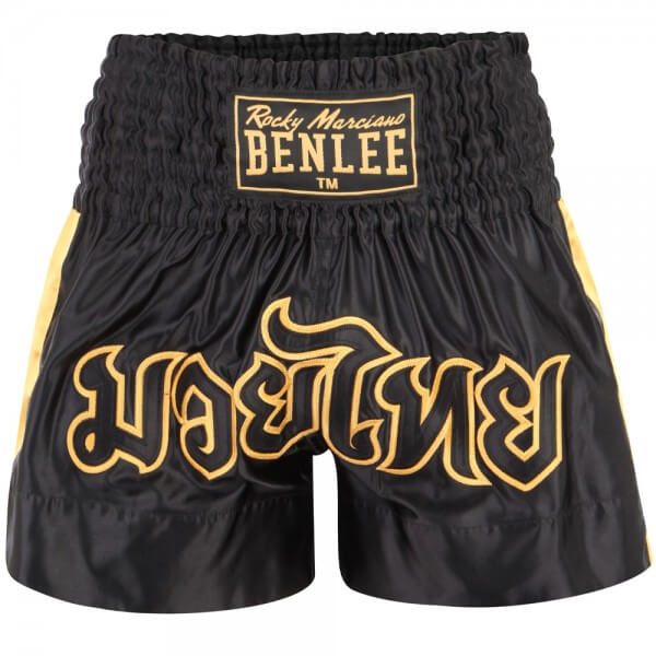BENLEE Muay Thai Shorts Black-Gold