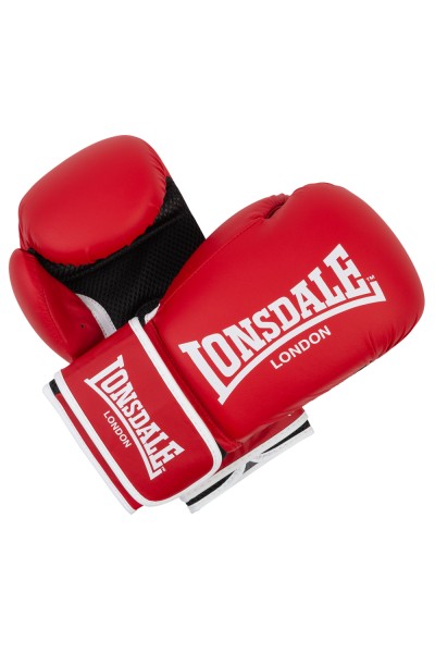 Lonsdale Boxing Boxhandschuhe Ashdon - rot