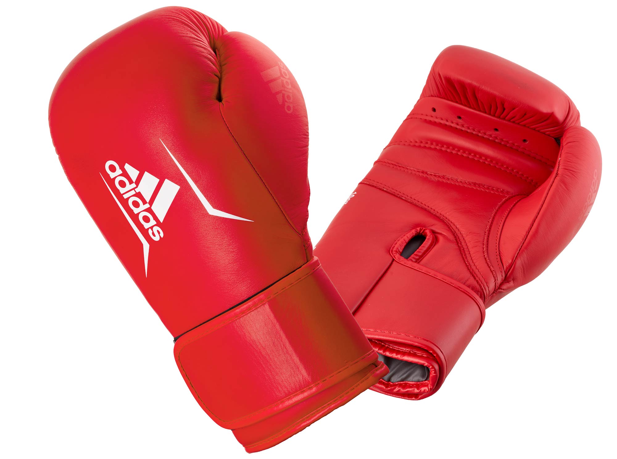 Leder Kickbox ADIDAS Boxhandschuhe rot Speed Ausrüstung | | Handschuhe WAKO | 175 Boxhandschuhe zugelasssen